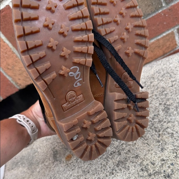 Timberland Women’s Leather Hiking Boots with Ortholite Insoles – Size 6 - Picture 6 of 6